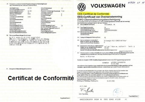 Le certificat de conformité européen est un document indispensable aux conducteurs en Europe. Il garantit le respect des normes et exigences de la règlementation européenne. Ainsi, il permet de circuler en toute liberté à travers les pays. Ce document est requis pour immatriculer une voiture ou en importer une depuis l’étranger